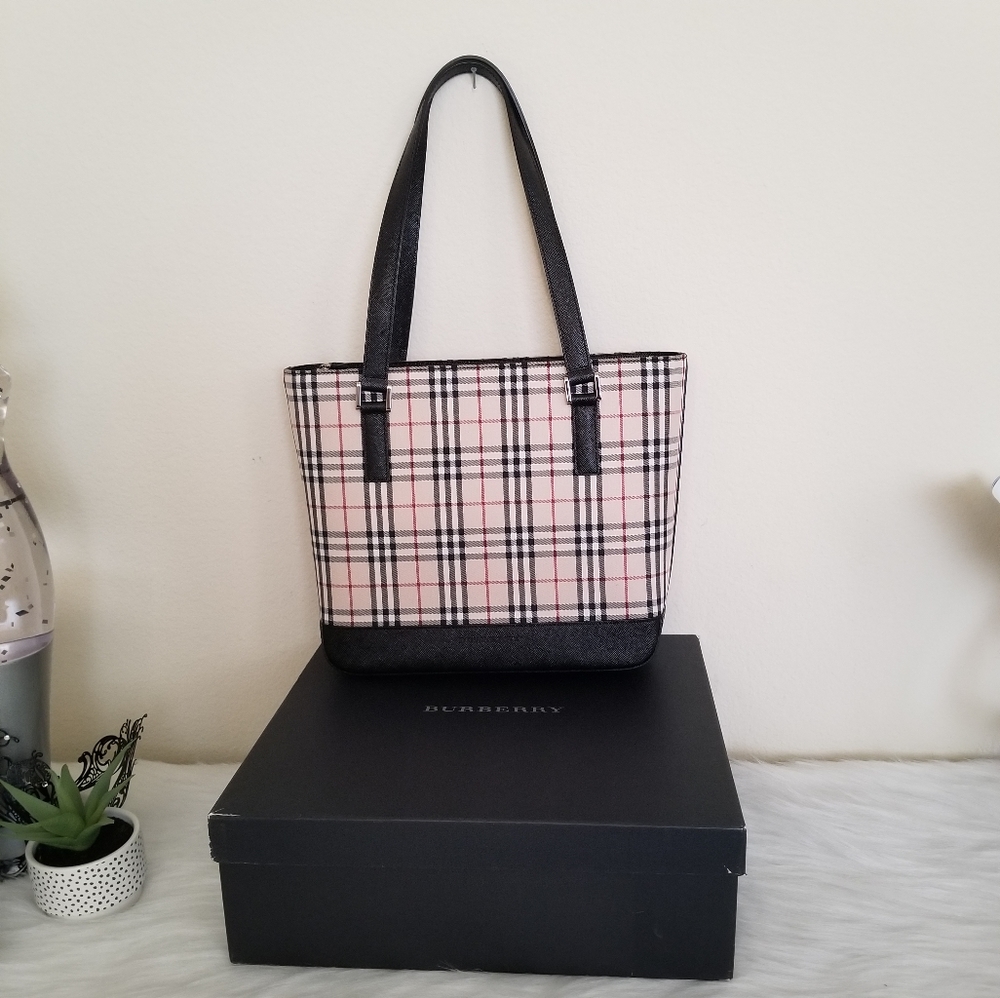 Authentic Burberry tote bag